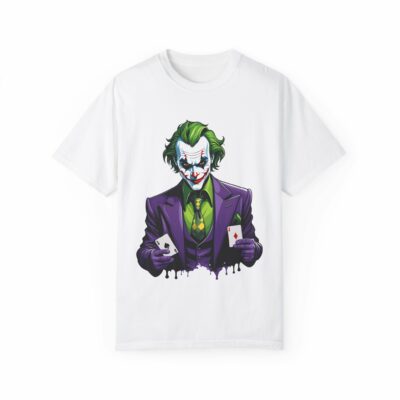 Joker Graphic Unisex T-Shirt – Colorful and Edgy Tee for Pop Culture Fans