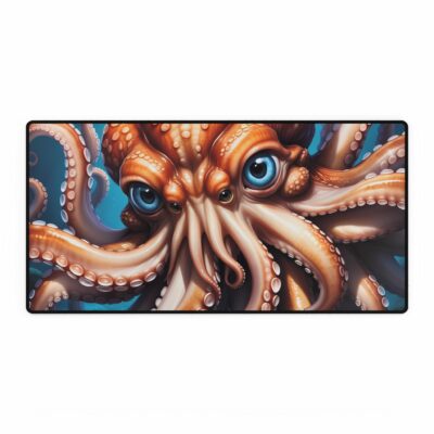 Oceanic Octopus Desk Mat – Vibrant Gaming & Office Accessory