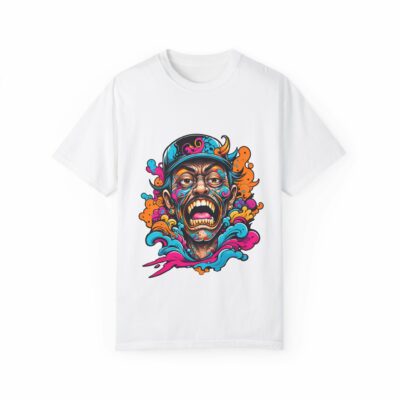 Vibrant Graphic Unisex T-Shirt - Colorful Monster Design
