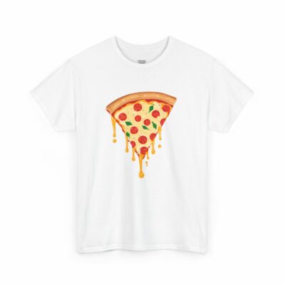 Drippy Pizza Slice Unisex Heavy Cotton Tee