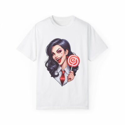 Unisex Graphic T-Shirt - Retro Candy Queen Design