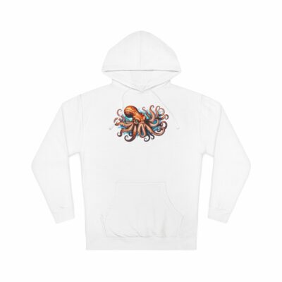 Octopus Kraken Unisex Hooded Sweatshirt - Ocean-Inspired Apparel for Sea Lovers