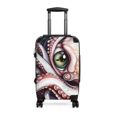 Octopus Art Carry-On Suitcase - Unique Travel Luggage for Adventurers