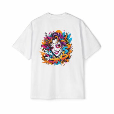 Men's Heavy Oversized Tee - Journey Onward Graphic Shirt