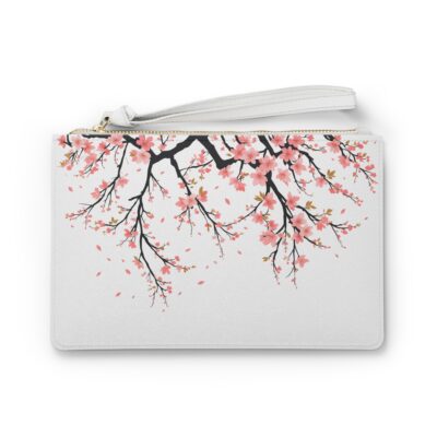 Elegant Cherry Blossom Clutch Bag - Perfect for Spring Outings & Special Occasions